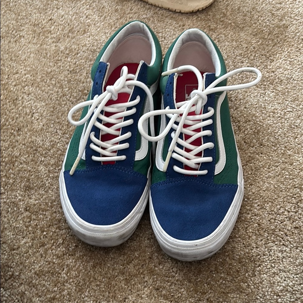 Vans Multicolor Low-Top Sneakers